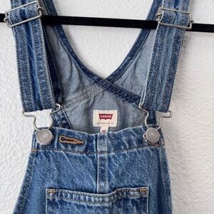 Levi's Blue Denim Overalls with Adjustable Straps